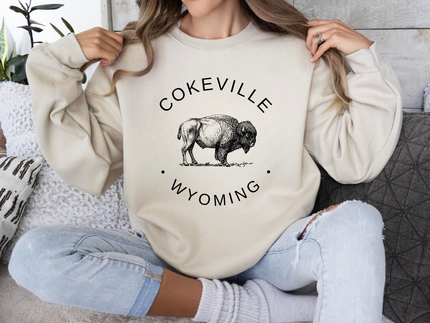 Cokeville Women Wyoming Sweatshirt