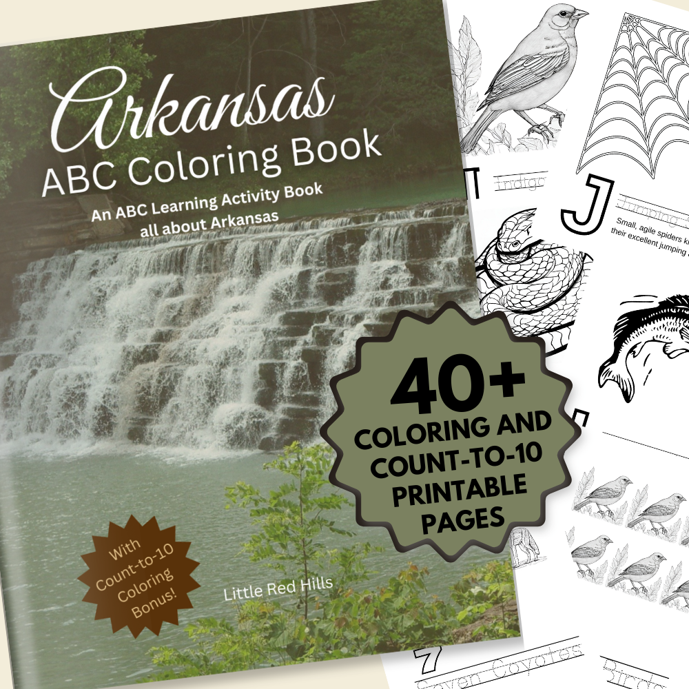 My Arkansas ABCs Coloring Book: An ABC Learning and Coloring Kids Activity Book All about Arkansas