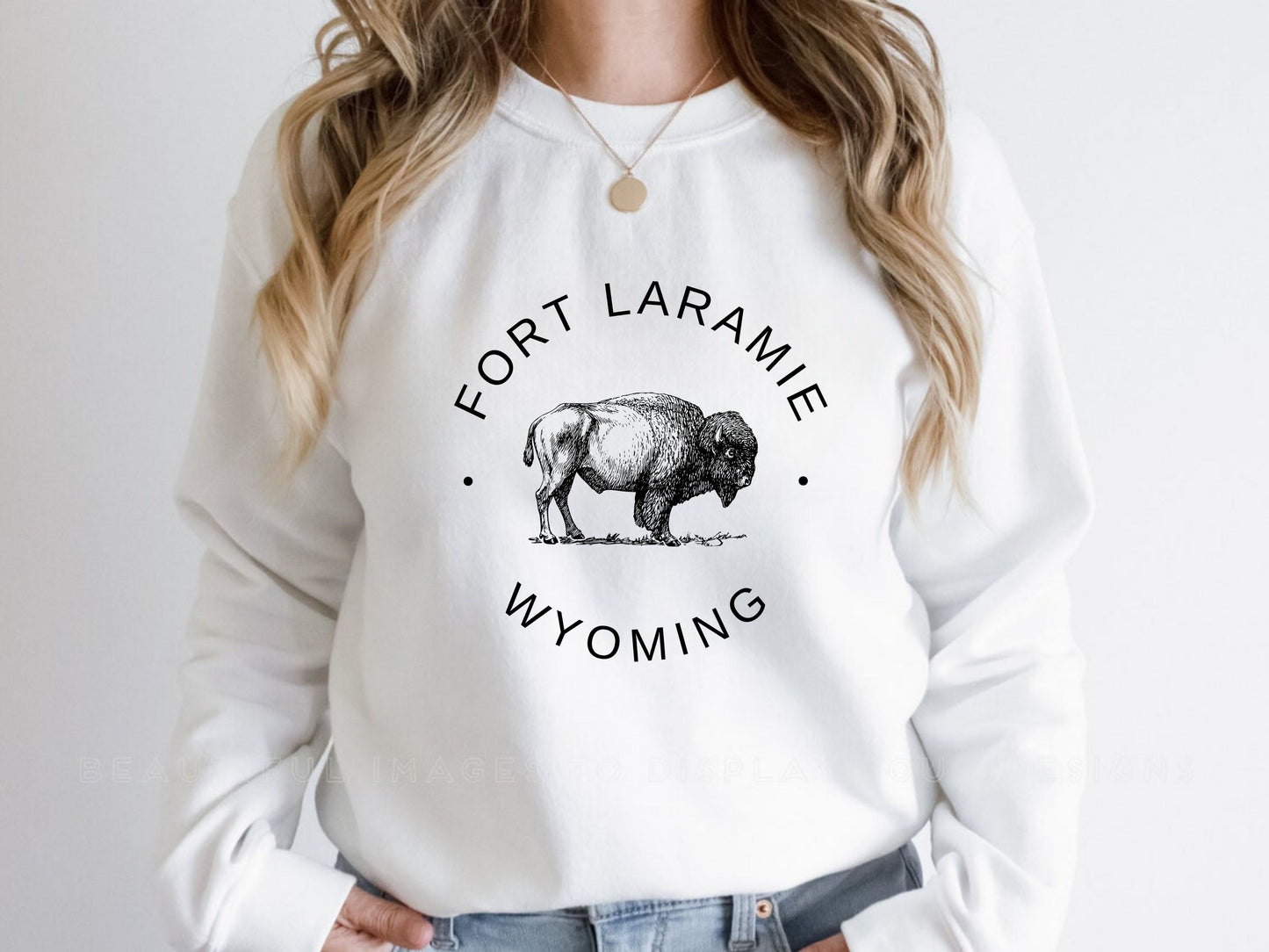 Fort Laramie Women Wyoming Sweatshirt