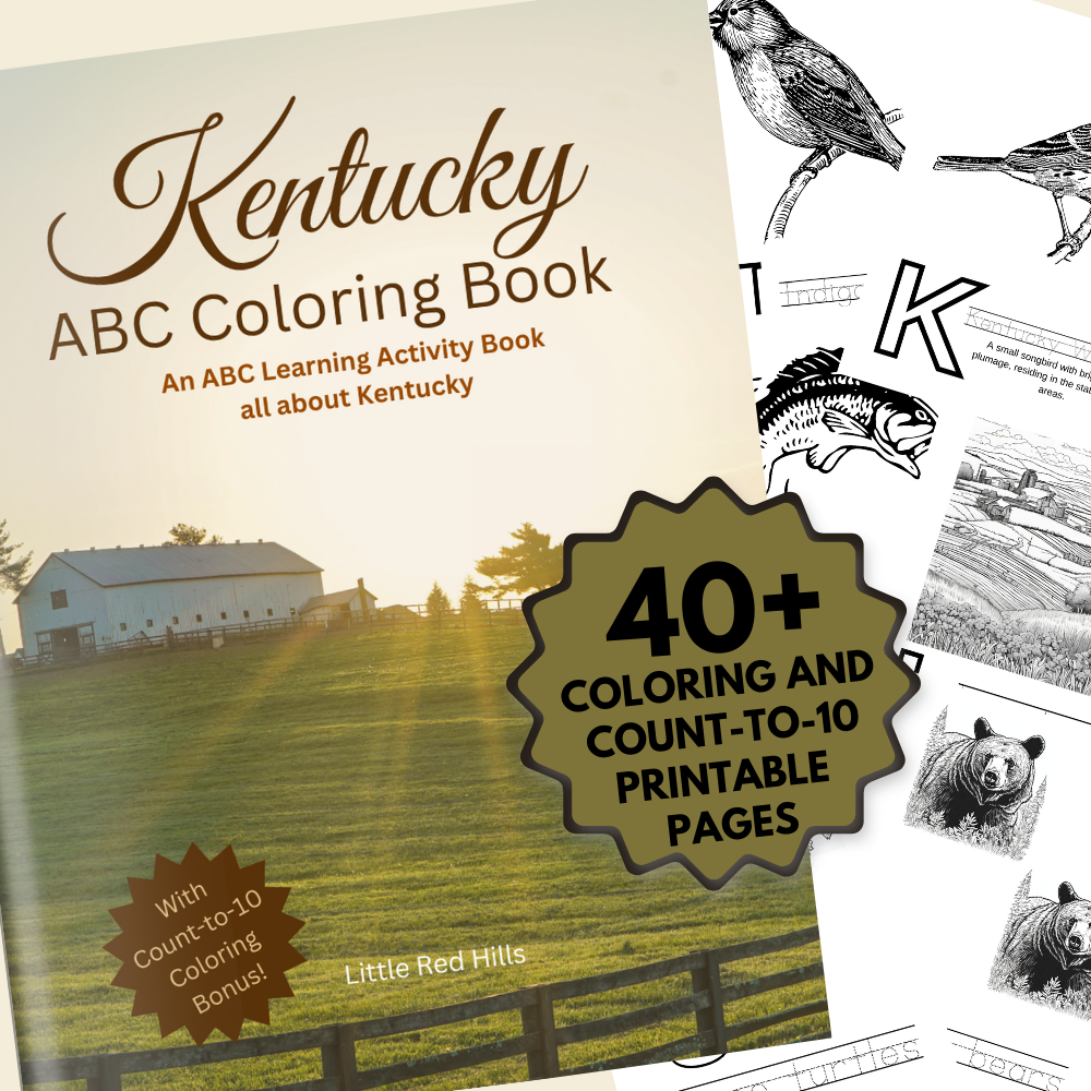 My Kentucky ABCs Coloring Book: An ABC Learning and Coloring Kids Activity Book All about Kentucky