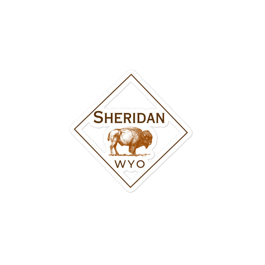 Sheridan Wyoming Bubble-free stickers