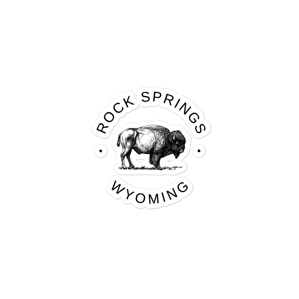 Rock Springs Wyoming Sticker