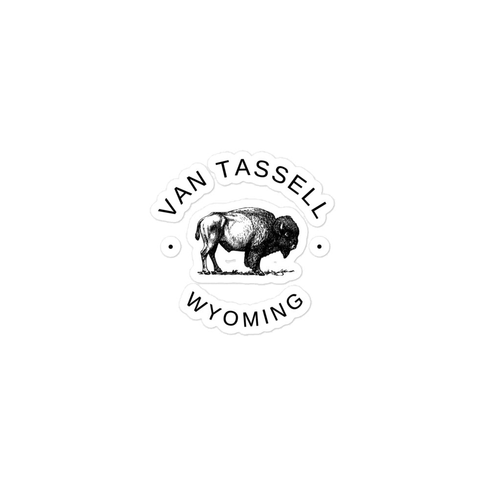 Van Tassell Wyoming Sticker