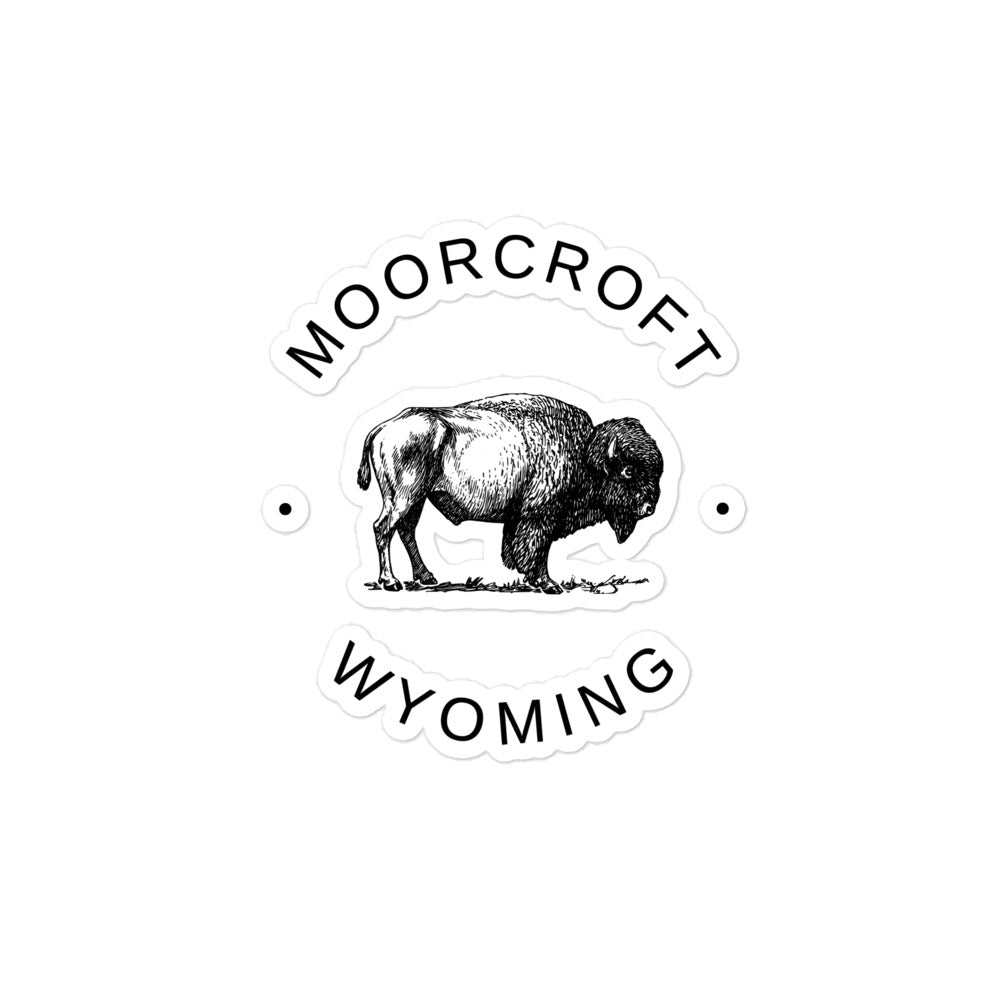 Moorcroft Wyoming Sticker