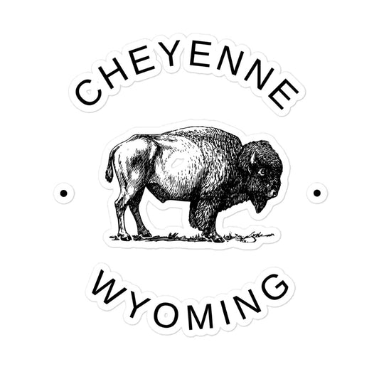 Cheyenne Wyoming Sticker