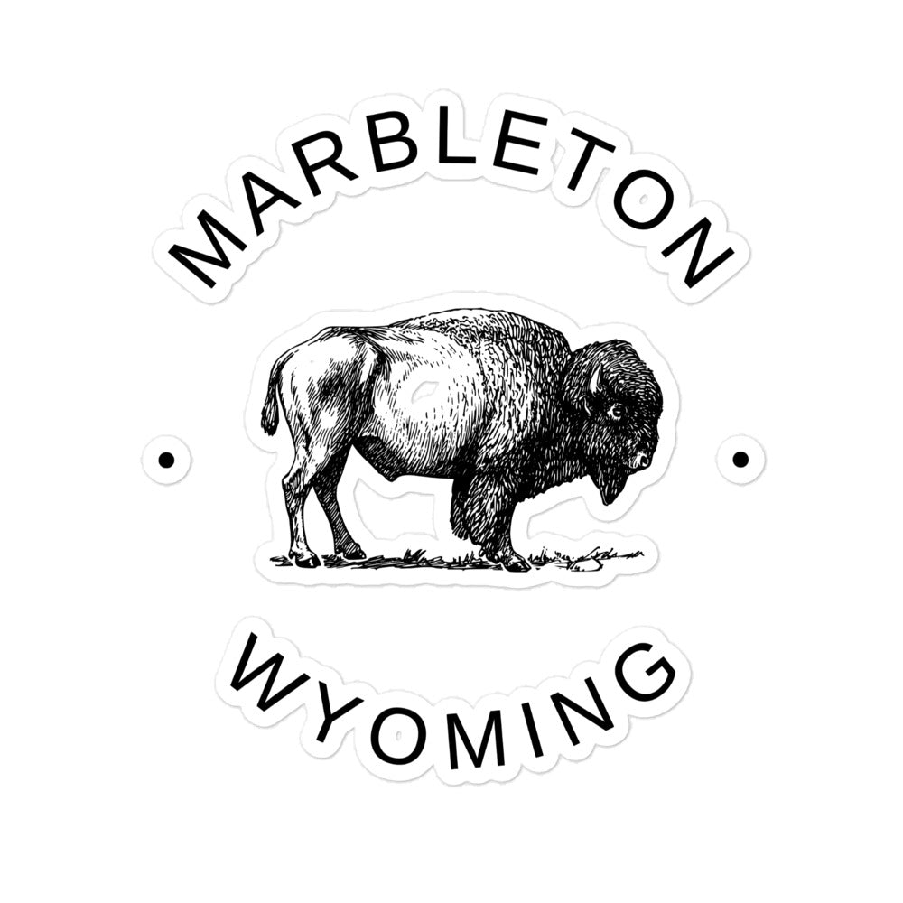 Marbleton Wyoming Sticker