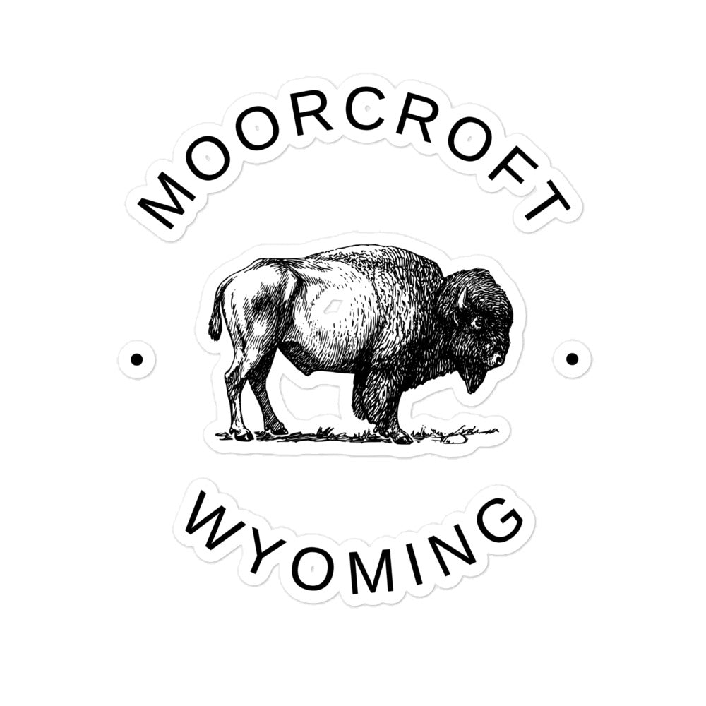 Moorcroft Wyoming Sticker