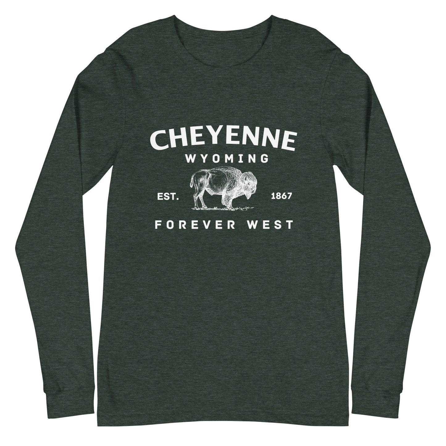 Cheyenne Wyoming Unisex Long Sleeve Tee