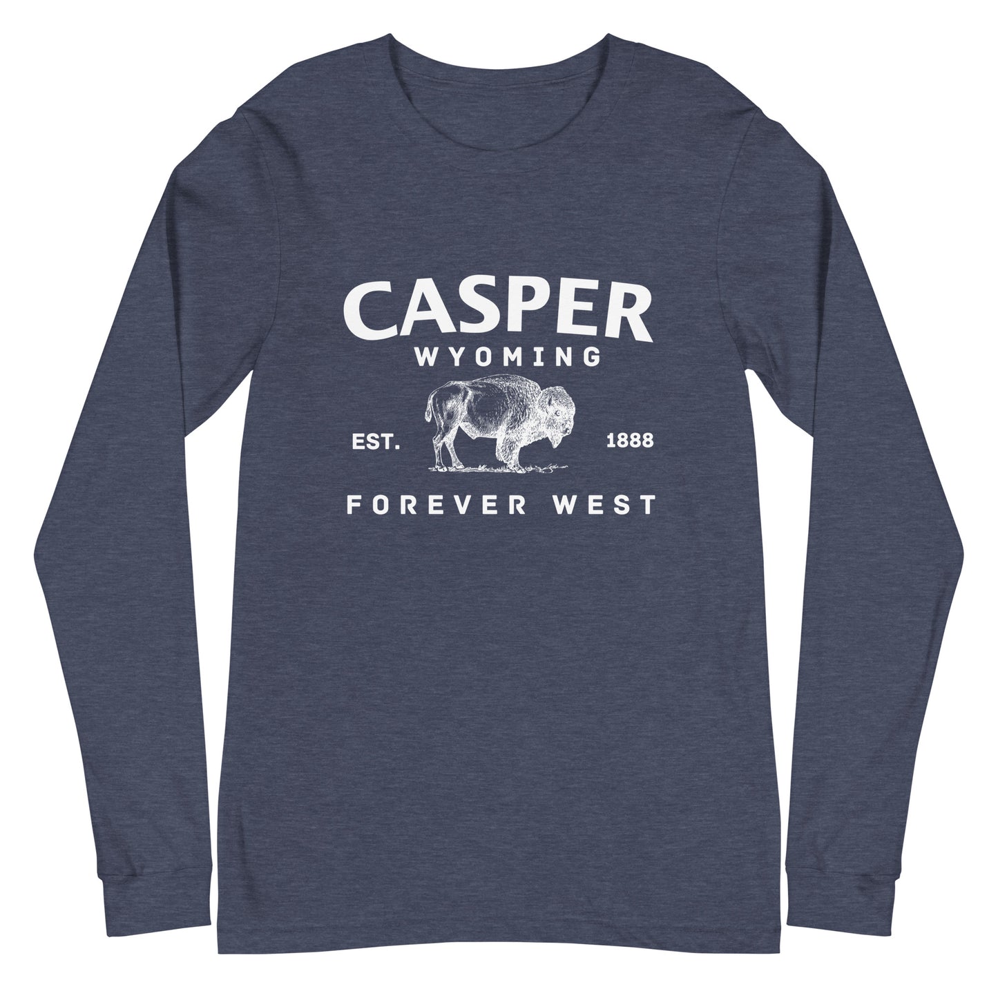 Casper Wyoming Unisex Long Sleeve Tee